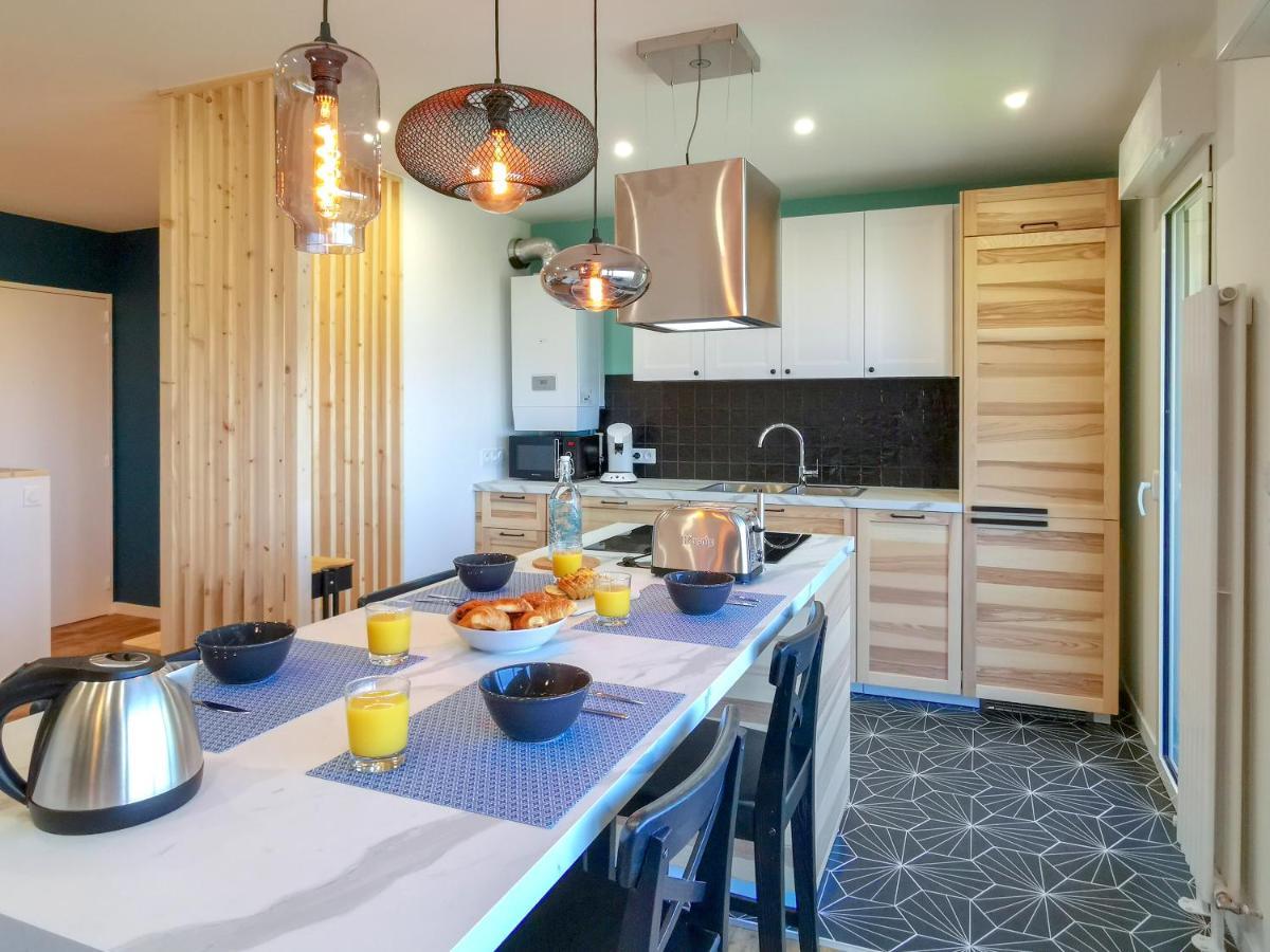Ilunabarra - Appartement Calme, Vue Mer, Parking - Wifi Ciboure Ngoại thất bức ảnh