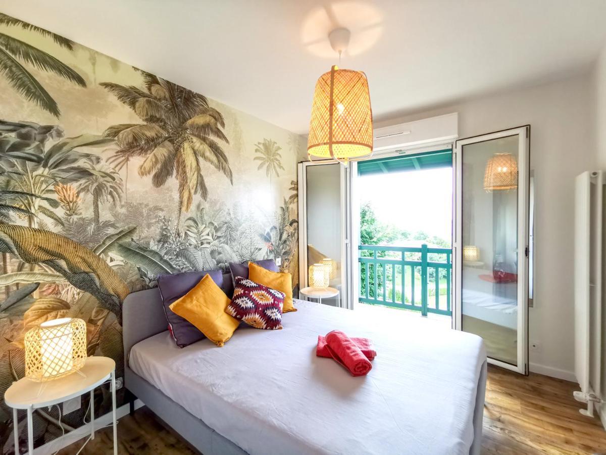 Ilunabarra - Appartement Calme, Vue Mer, Parking - Wifi Ciboure Ngoại thất bức ảnh