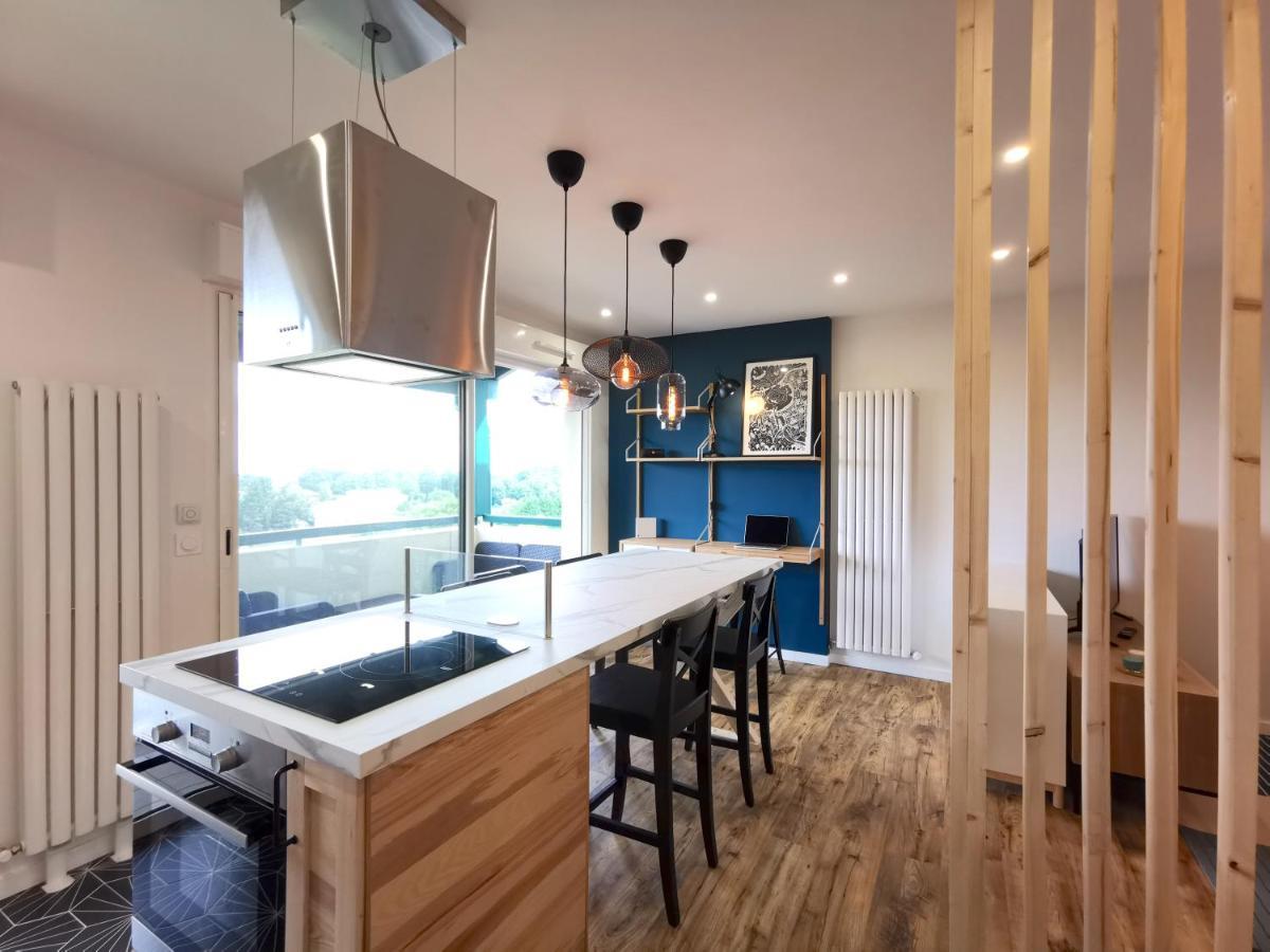 Ilunabarra - Appartement Calme, Vue Mer, Parking - Wifi Ciboure Ngoại thất bức ảnh