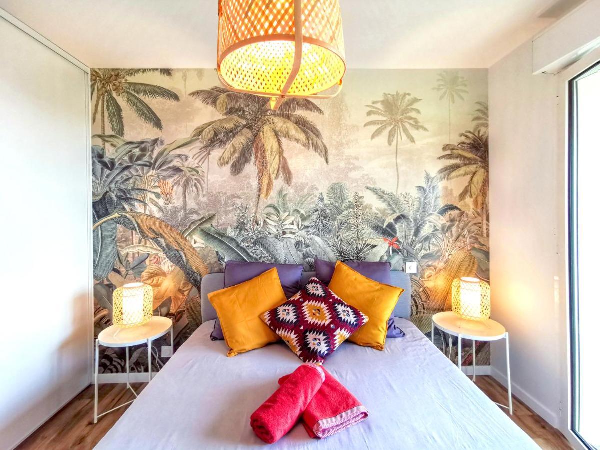 Ilunabarra - Appartement Calme, Vue Mer, Parking - Wifi Ciboure Ngoại thất bức ảnh