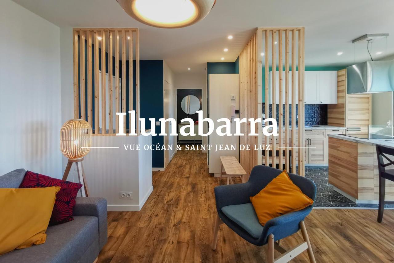 Ilunabarra - Appartement Calme, Vue Mer, Parking - Wifi Ciboure Ngoại thất bức ảnh